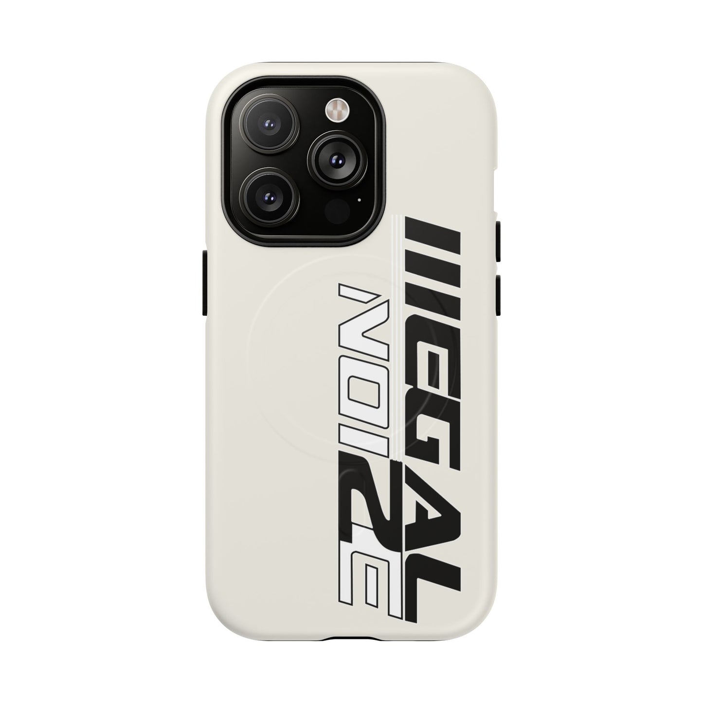 Illegal NoiZe Frost White Tough Magnetic iPhone Case