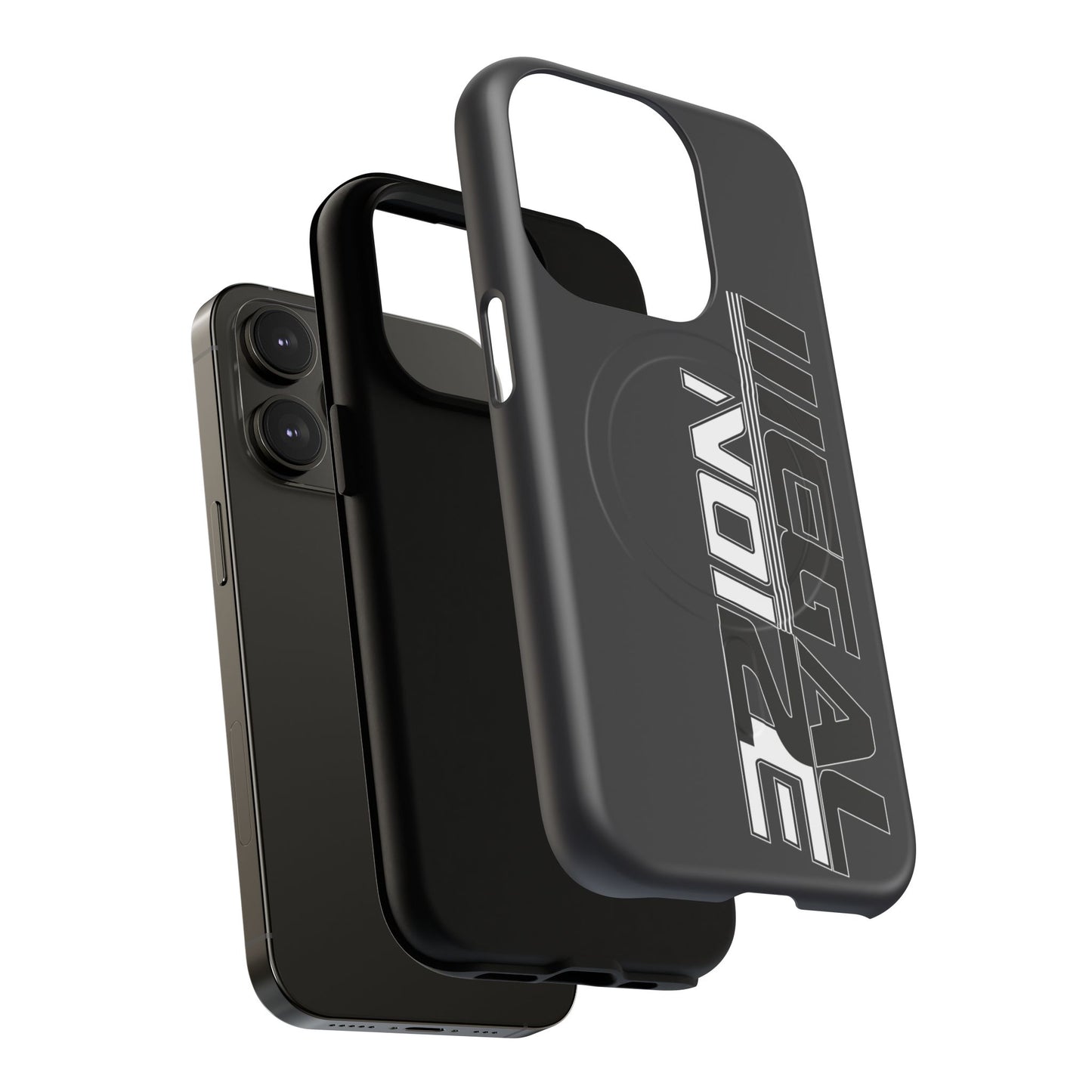 Illegal NoiZe Gunmetal Graphite Tough Magnetic iPhone Case