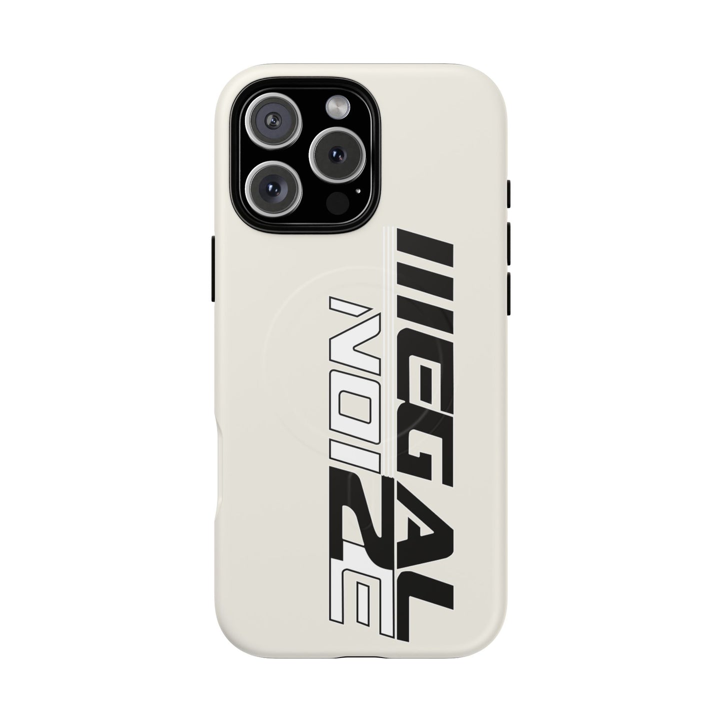 Illegal NoiZe Frost White Tough Magnetic iPhone Case