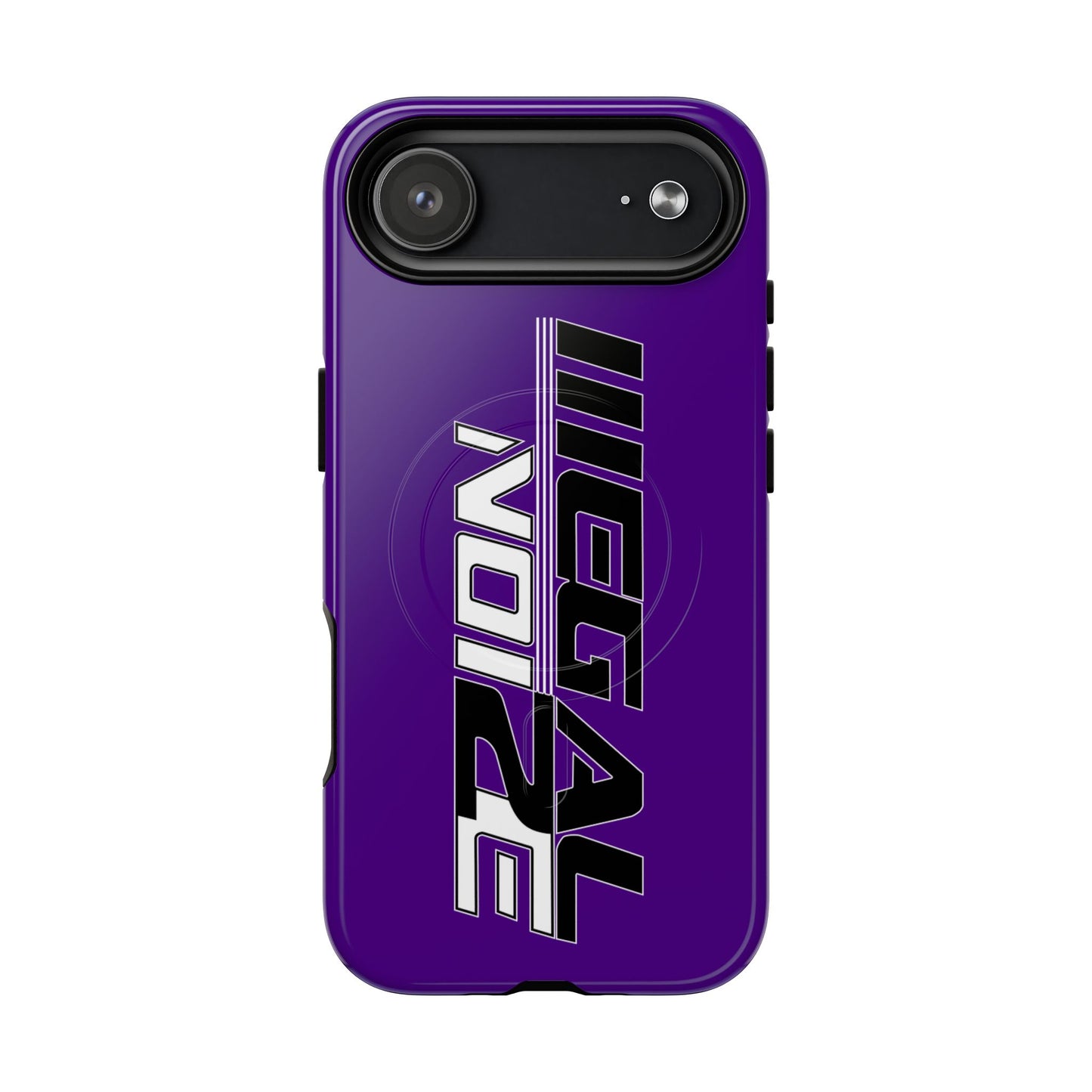 Illegal NoiZe Deep Purple Tough Magnetic iPhone Case