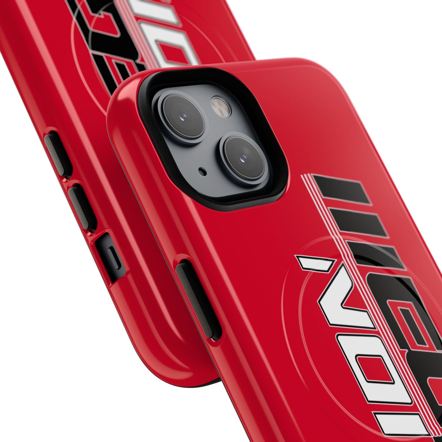Illegal NoiZe Racing Red Tough Magnetic iPhone Case