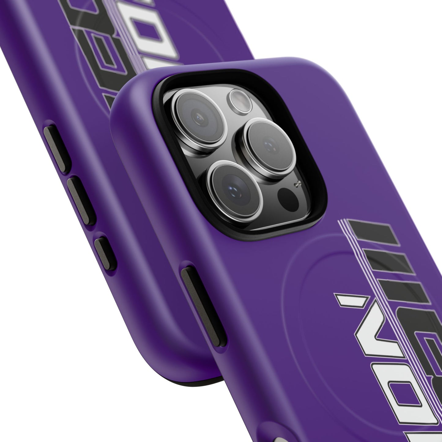 Illegal NoiZe Deep Purple Tough Magnetic iPhone Case