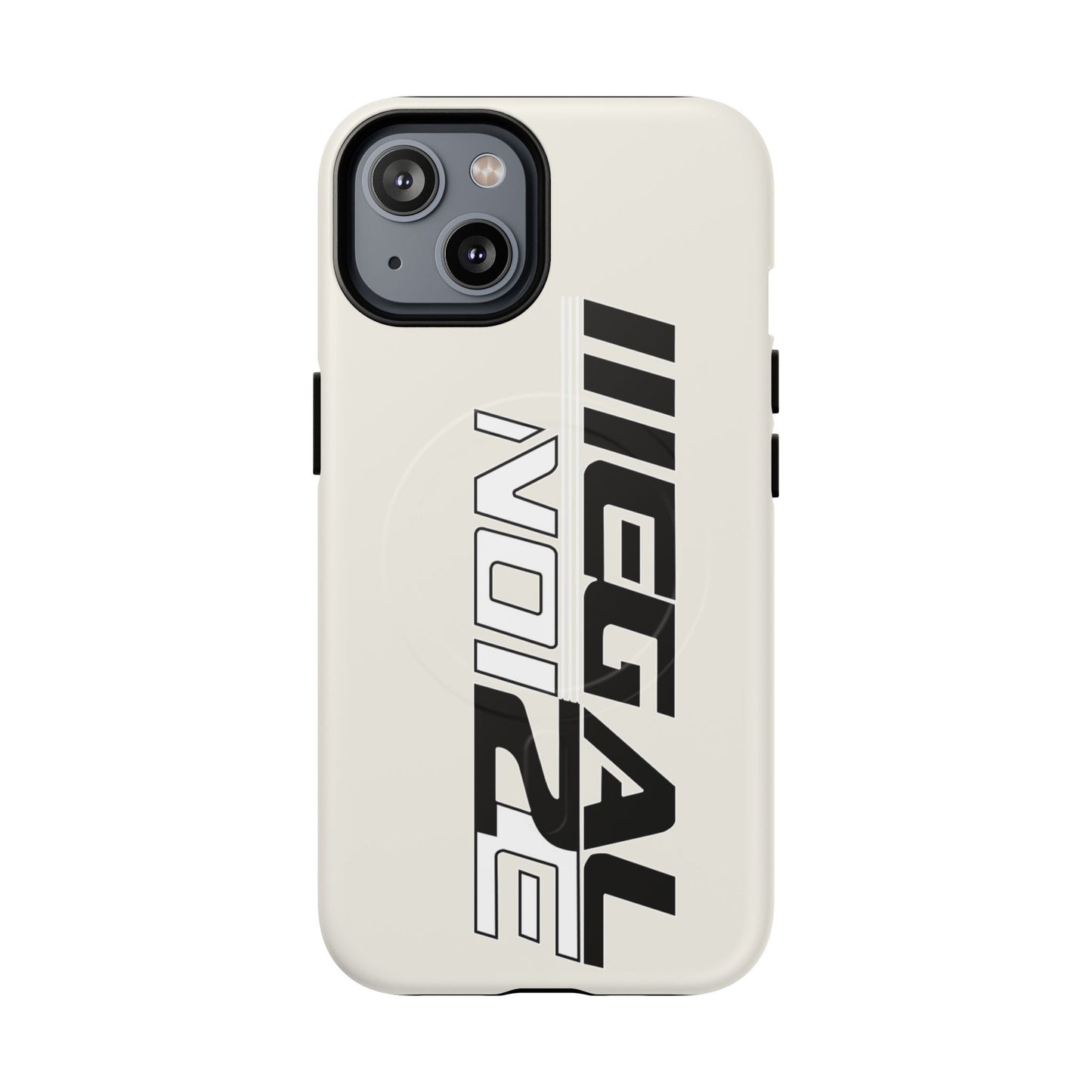 Illegal NoiZe Frost White Tough Magnetic iPhone Case