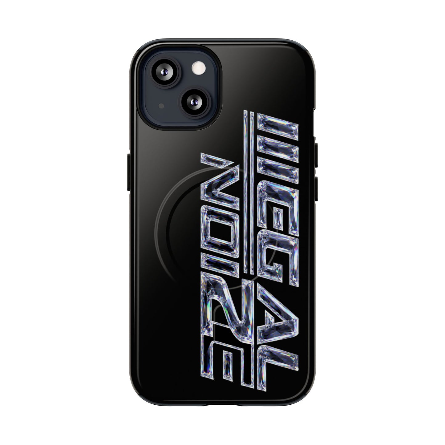 Illegal NoiZe Black Diamond Tough Magnetic iPhone Case