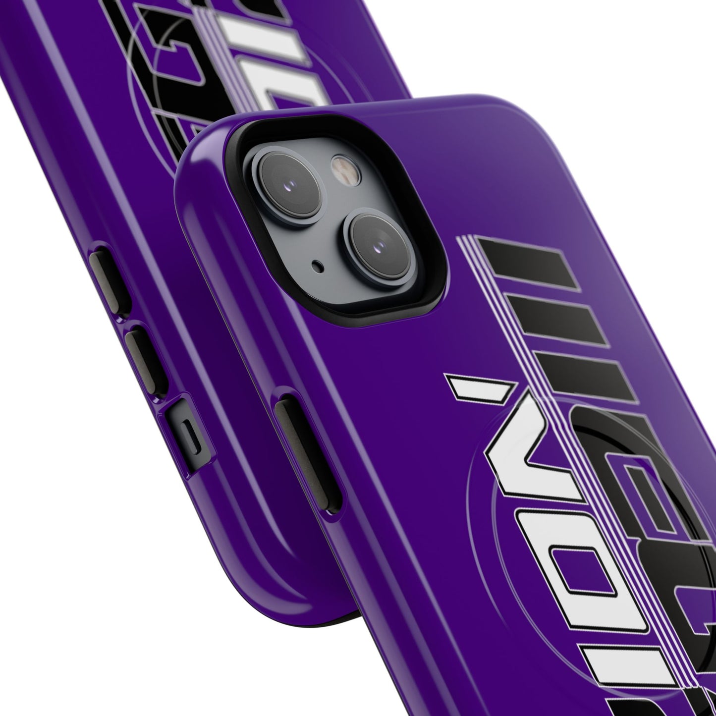 Illegal NoiZe Deep Purple Tough Magnetic iPhone Case