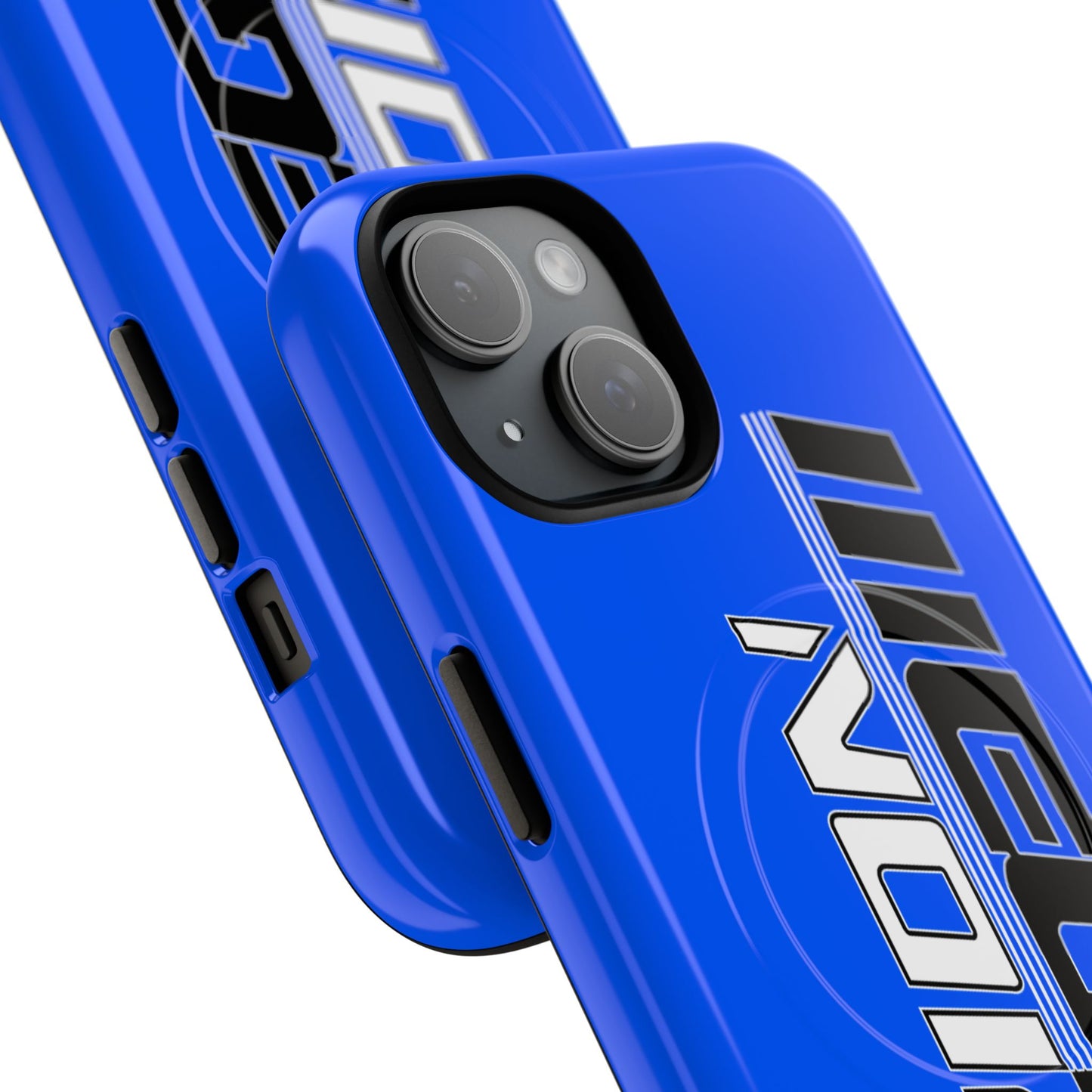 Illegal NoiZe Electric Blue Tough Magnetic iPhone Case