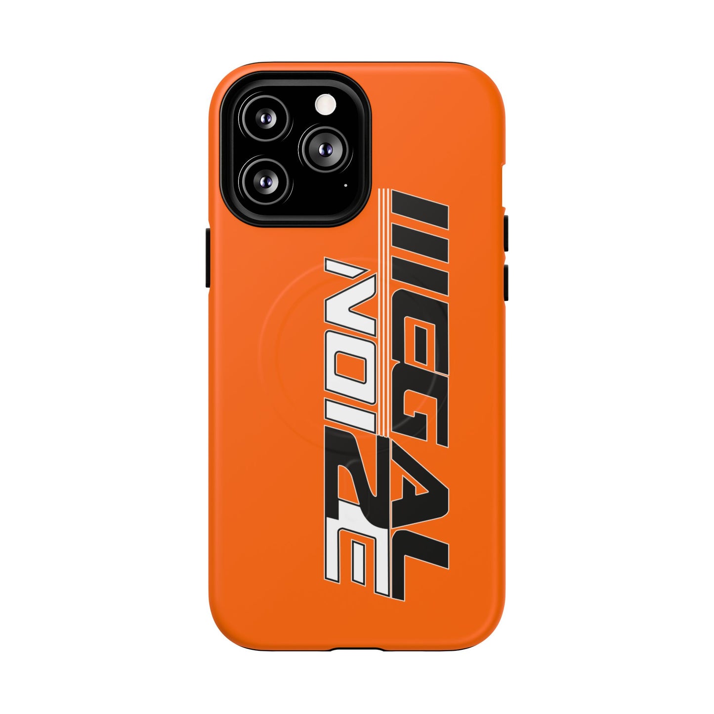 Illegal NoiZe Cosmic Orange Tough Magnetic iPhone Case