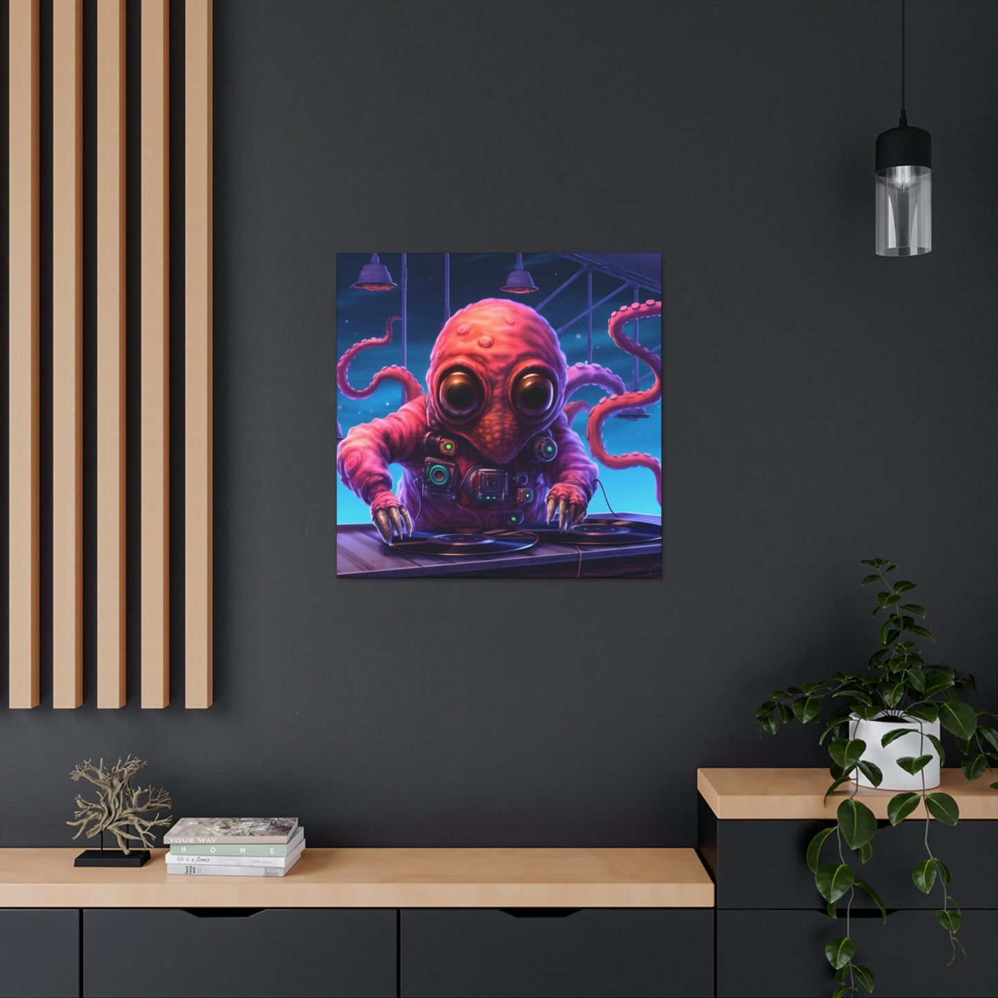 "OctoDJ" (Canvas)