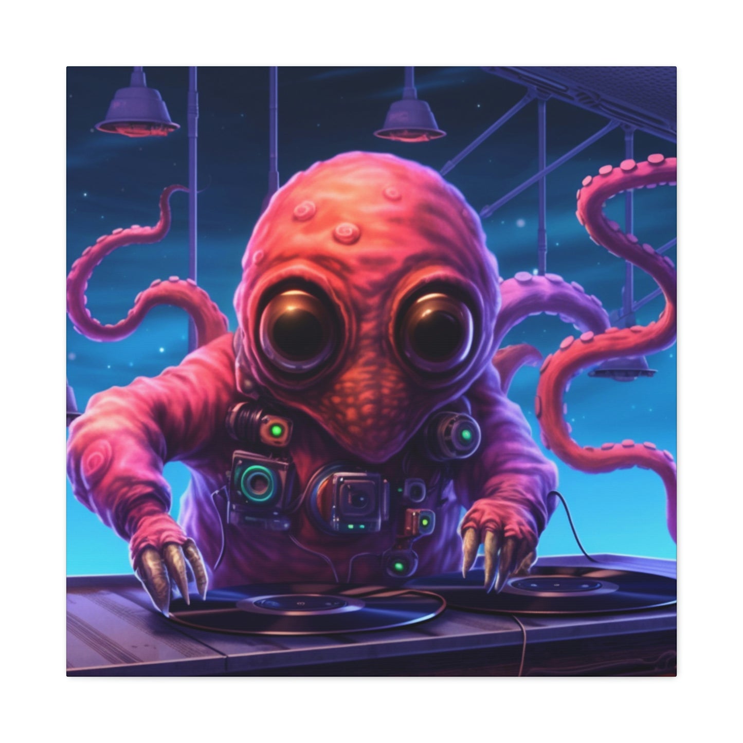 "OctoDJ" (Canvas)