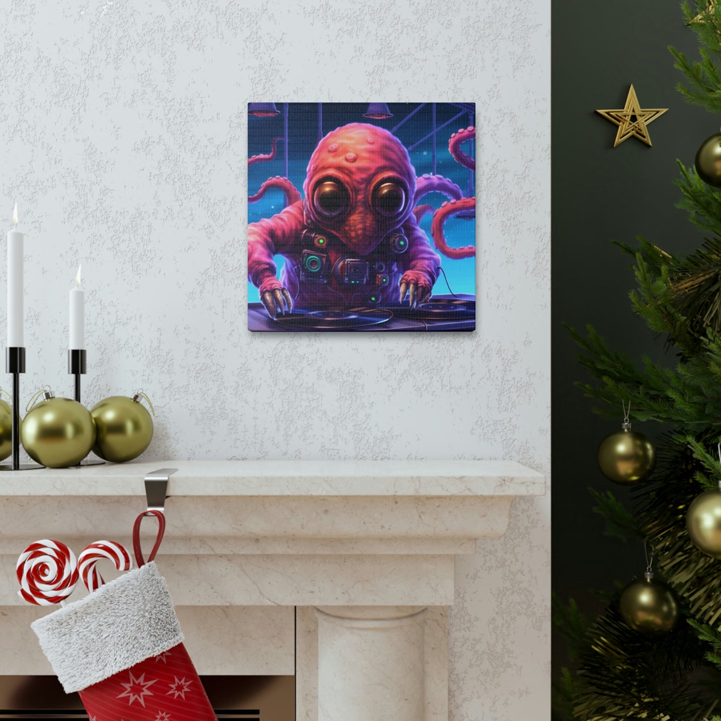 "OctoDJ" (Canvas)