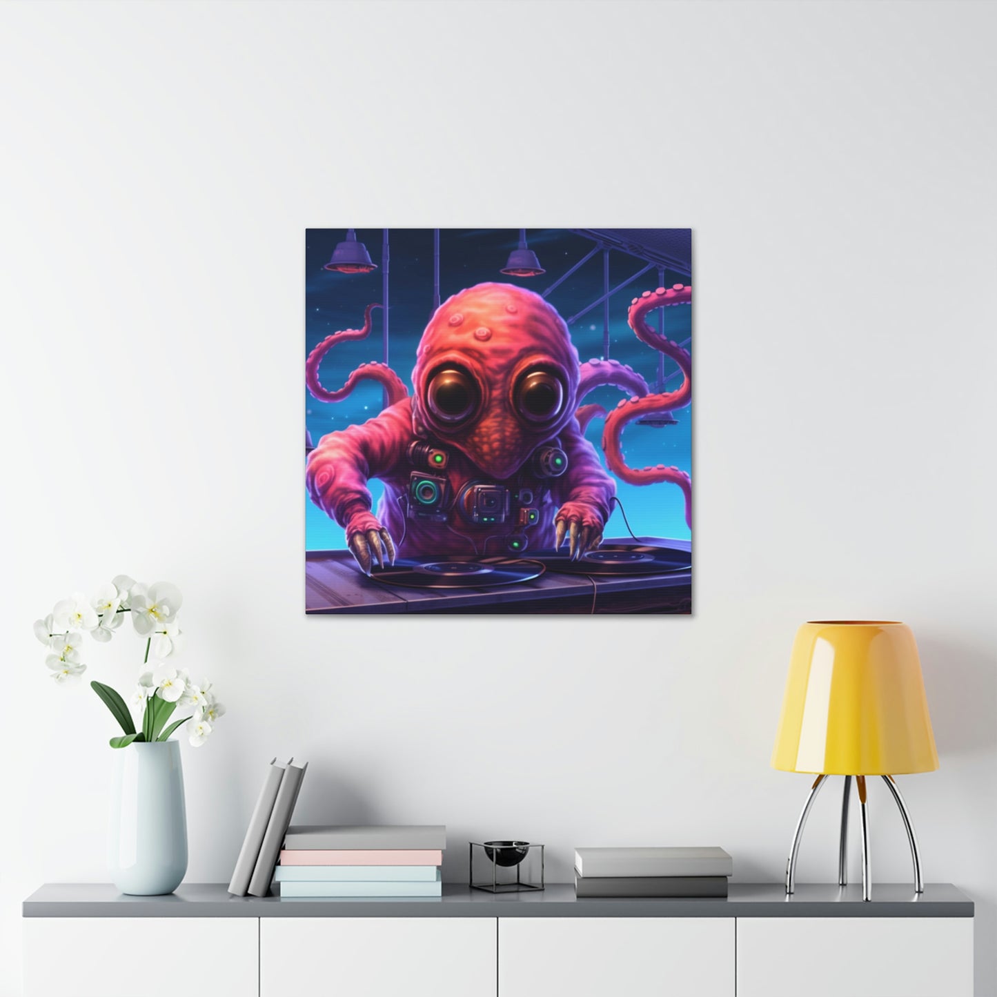 "OctoDJ" (Canvas)