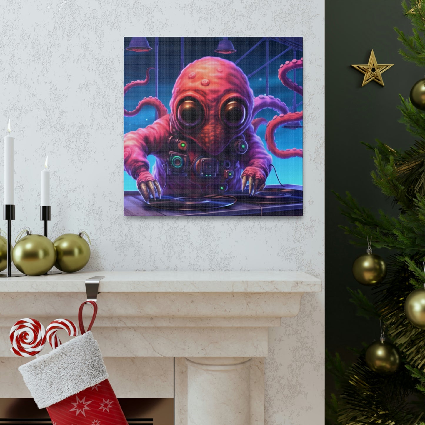 "OctoDJ" (Canvas)