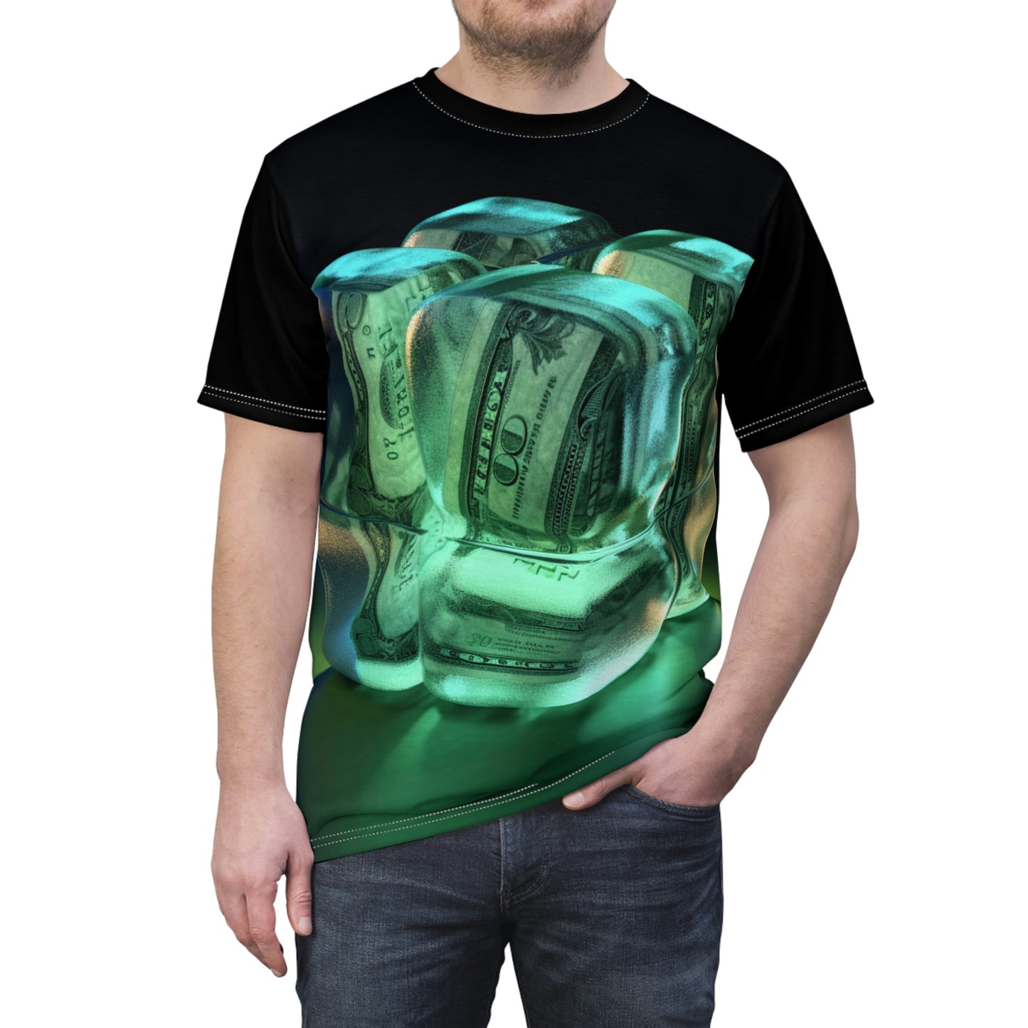 "Ice Cold Money" Graphic T-Shirt