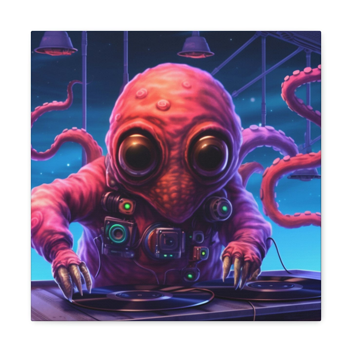 "OctoDJ" (Canvas)